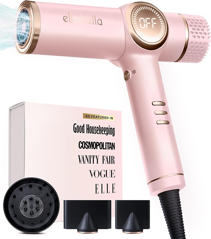 ELLA BELLA® Professional Ionic Hair Dryer