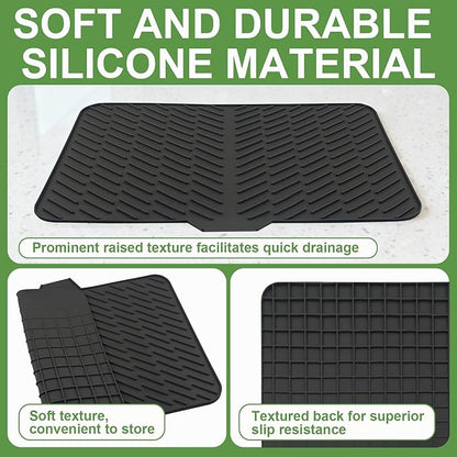 Silicone Drying Mat, Heat-Resistant, Eco-friendly, Hygienic Drying Pad
