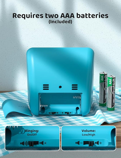 LIORQUE Visual Timer for Kids, 60-Minute Countdown Timers for Classroom Office