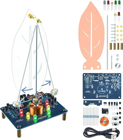 DIY Solder Electro-Magnetic Swing kit,DIY Soldering Projects Soldering Practice Kit DIY Radio Kit for Learning Teaching STEM Education Ideal Gift for Family and Friends