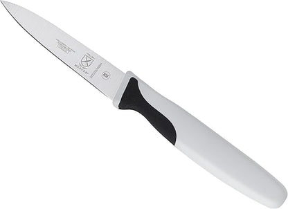 Mercer Culinary Millennia Color Handle Cutlery 3" Slim Paring Knife White