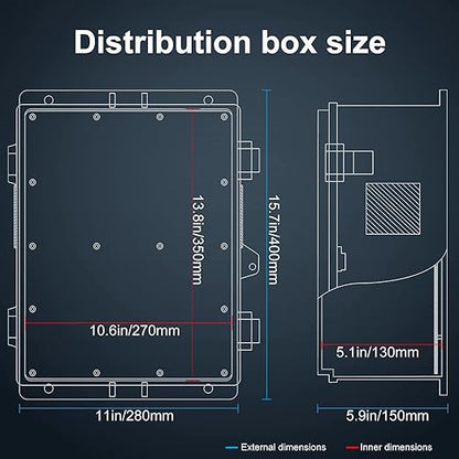 Namunanee Outdoor Electrical Junction Box