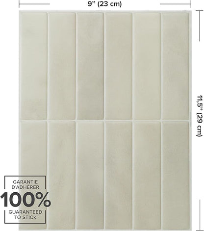 SMART TILES Peel and Stick Backsplash