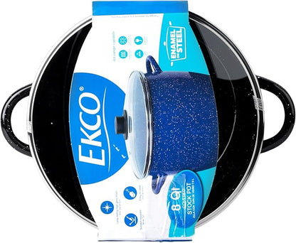 EKCO EOS 8-Quart Speckled Stockpot