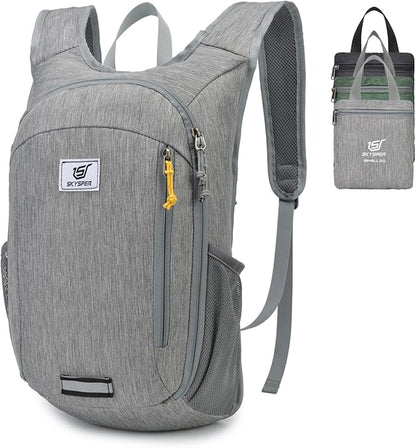 SKYSPER Small Daypack 10L/15L/20L Hiking Backpack Packable Lightweight Travel Day Pack for Women Men