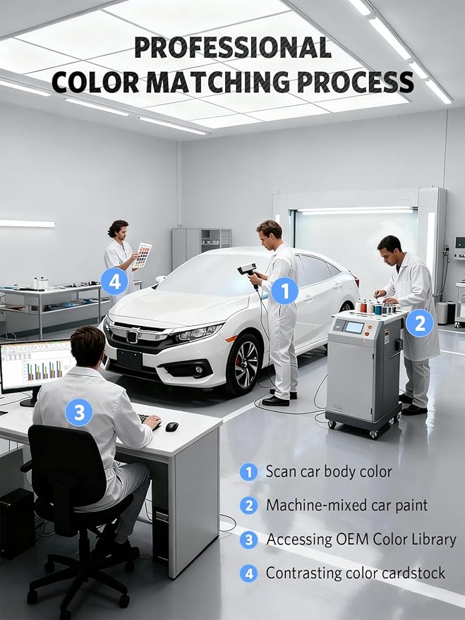 Interstellar Gray(AGT) for Kia Touch Up Paint Pen, 2 in 1 Car Scratch Remover with Pen Tip and Brush, Precise Color Match for Car Paint Scratch Repair, Quickly and Easily Fix Chips and Nicks