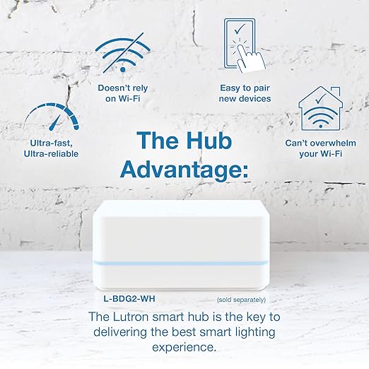 Lutron Claro Smart Switch 3-Way Kit