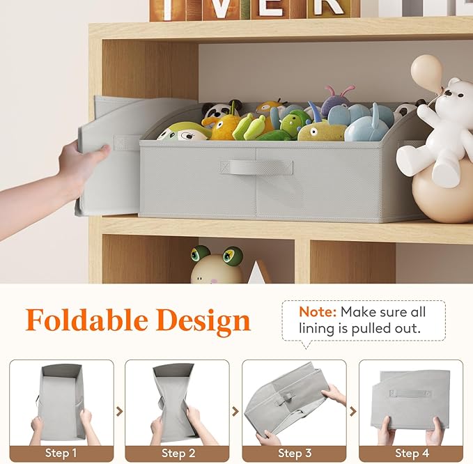 Lifewit Extra Large Trapezoid Closet Storage Bins