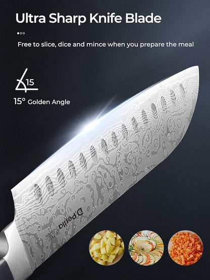 Knife Set, D.Perlla Kitchen Knife Set