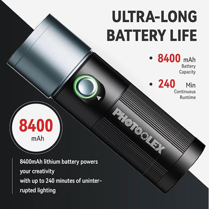 PHOTOOLEX 4 Colors Photography Flashlight