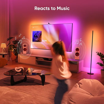 Nanoleaf Matter Smart Floor Lamp, LED Standing Lamps Work
