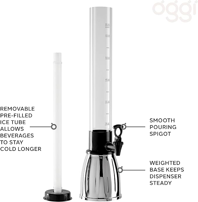 OGGI Beer Tower 88oz