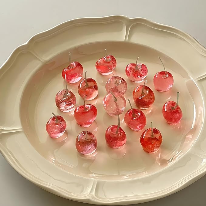 Silicone Cherry Molds, 35-Cavity 3D Cherry Chocolate Baking Tray