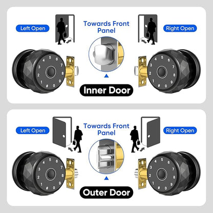 Smart Door Knob Fingerprint Door Lock
