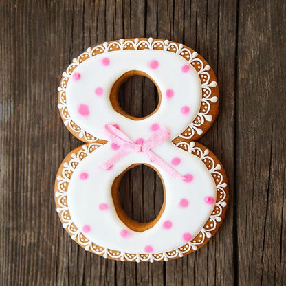 Number Cookie Cutter Set 3 Inch