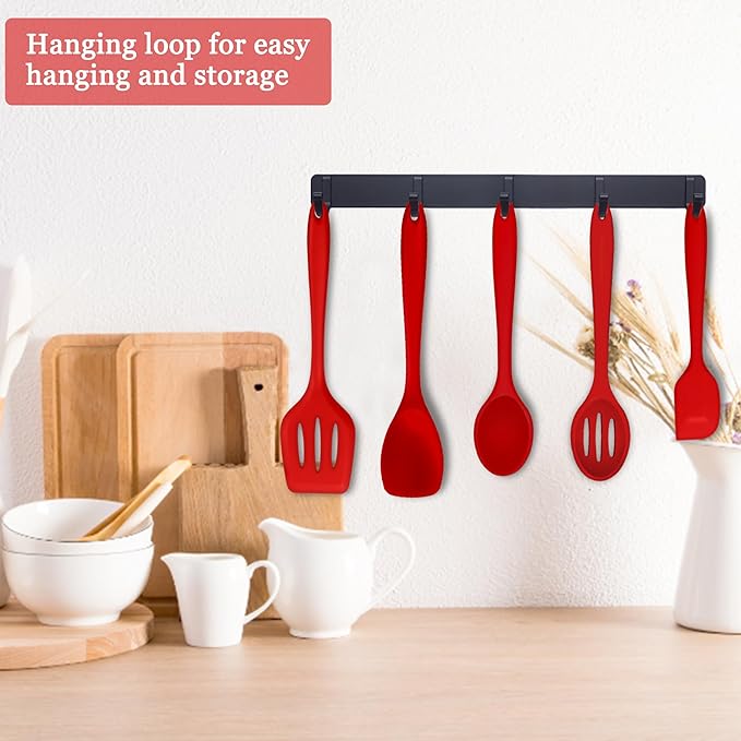 E-far Silicone Cooking Utensils Set, Silicone Kitchen Tools