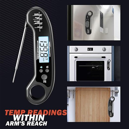 Meat Thermometer Digital, Instant Read Meat Thermometer