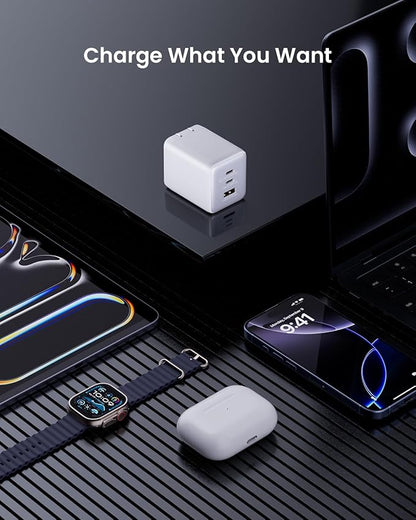 Wegear 100W USB C Charger Block, 3-Port Compact Foldable Power Adapter USB Wall