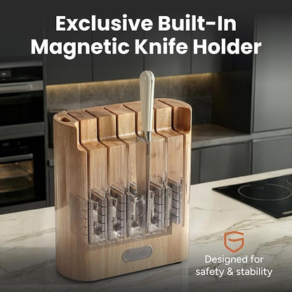 SMIRLY 14-Piece Kitchen Knife Set