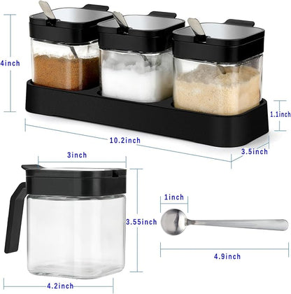Mlici Condiment Jar Spice Container