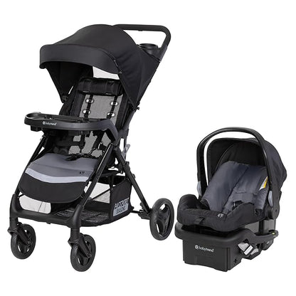 Baby Trend Passport Seasons Travel System with EZ-Lift™ Infant Car Seat, Journey Black