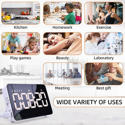Rechargeable Digital Kitchen Timer
