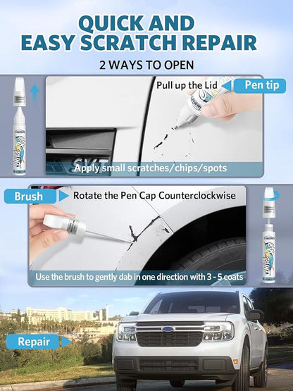SAL Abyss Blue Pearl Touch Up Paint for Subaru, Color Exact Match Car Paint Scratch Repair Remover Pen Kit Quick & Easy Fix Vehicle Chips and Automotive Nicks Scuff