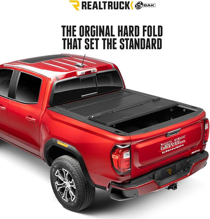 RealTruck BAK BAKFlip G2 Hard Folding Truck Bed Tonneau Cover | 226410 | Fits 2007 - 2021 Toyota Tundra 6' 7" Bed (78.7")
