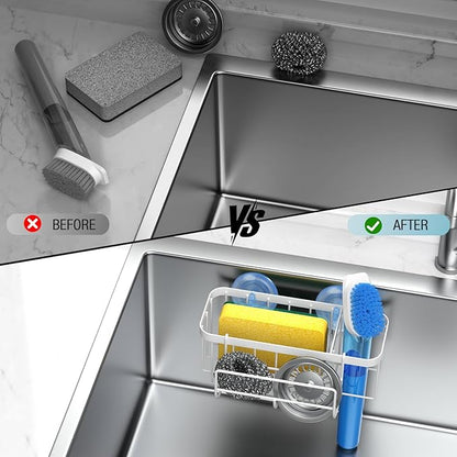 3-in-1 Kitchen Sink Caddy Organizer
