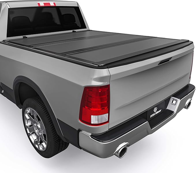 YITAMOTOR Low-Profile Hard Tri-Fold Truck Bed Tonneau Cover Compatible with Ram 1500 New Body Style 2019-2026 with 5.7 ft Bed Without Rambox