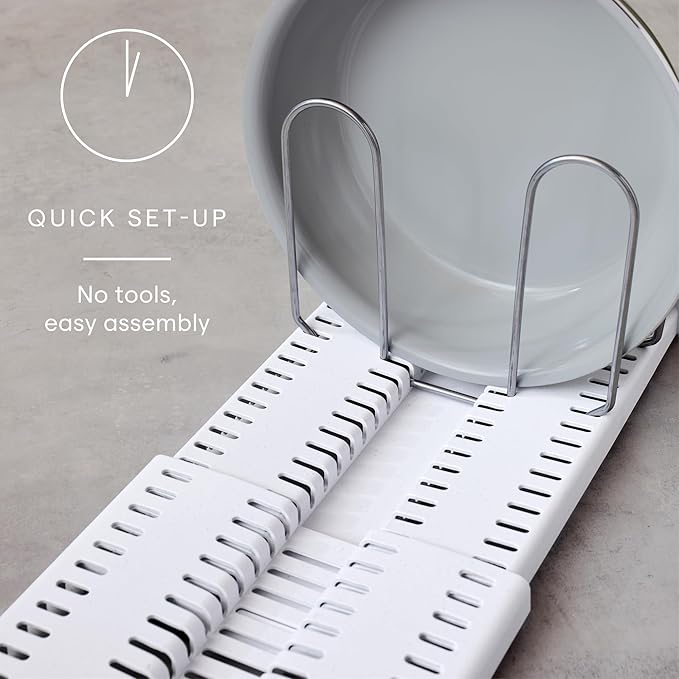 YouCopia StoreMore Expandable Pan and Lid Rack