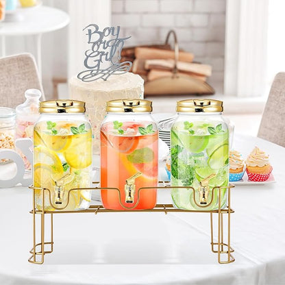 Tanlade 3 Pcs Plastic Drink Dispenser
