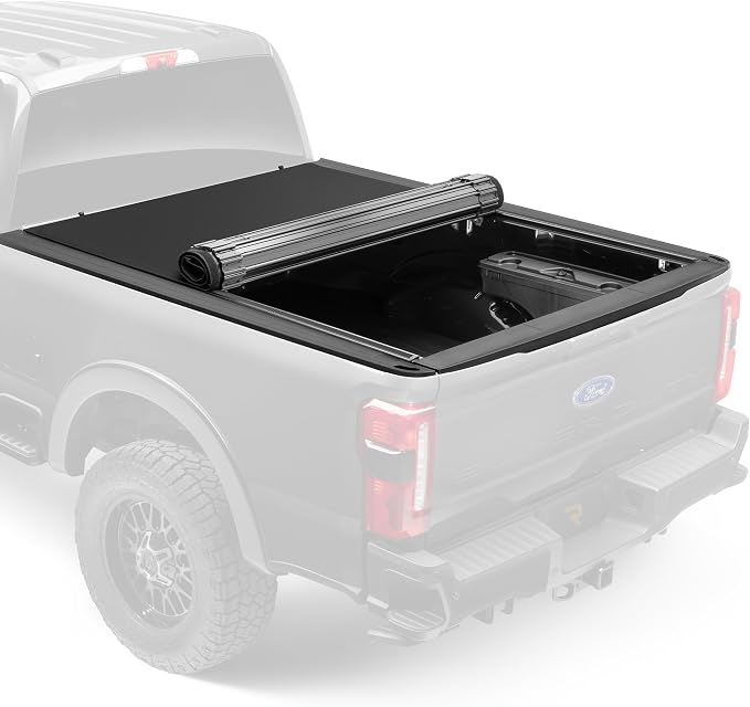 RealTruck TruXedo Sentry CT Hard Rolling Truck Bed Tonneau Cover | 1586916 | Fits 2019-2024 Dodge Ram 1500, Does Not Fit w/Multi-Function (Split) Tailgate 6' 4" Bed (76.3")