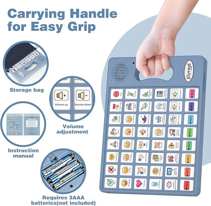 Joyreal AAC Device for Autism, Non Verbal Communication Tools for Speech