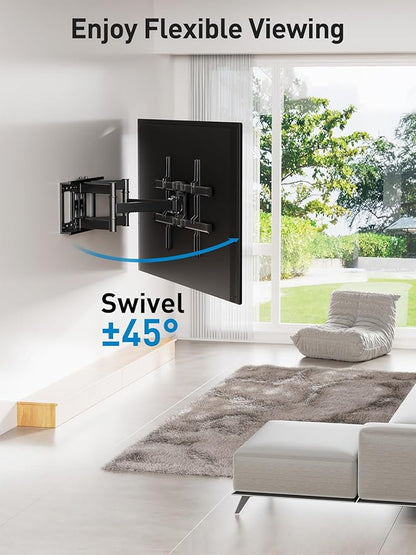 PERLESMITH Full Motion TV Wall Mount