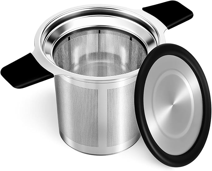 Tifanso Stainless Steel Tea Infuser Steeper Strainer