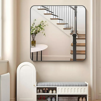 FORBATH Bathroom Mirror 42x42 Inch, Large Square Vanity Mirror