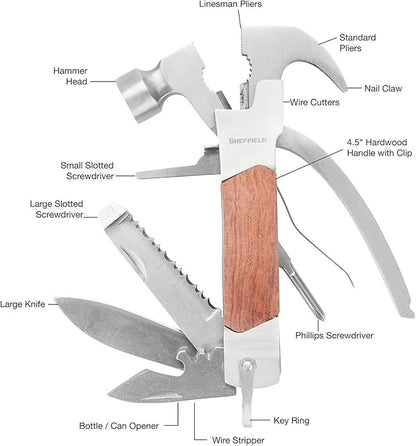 Sheffield Multi-tool Axe (Hammer Head)