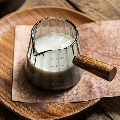 6 Oz Grey Glass Measuring Cups