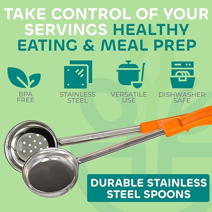 Portion Control Serving Spoons