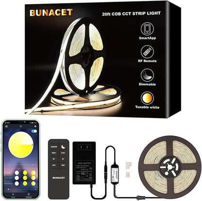20ft COB LED Strip Lights