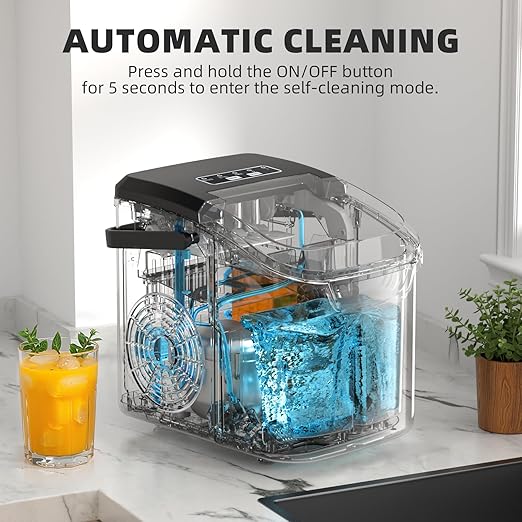 Antarctic Star Countertop Ice Maker, Portable Ice Machine