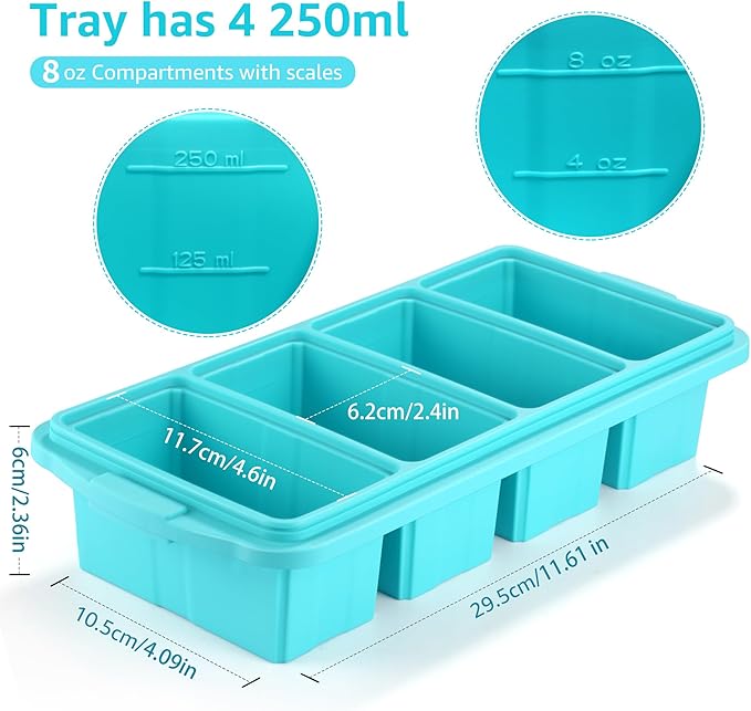 Ztomine Silicone Freezer Tray