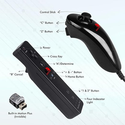 Digital Dynasty 2 Pack Motion Plus Wii Controller