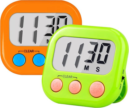 Timer for Kids Teachers Supplies Digital Kitchen Timers for Cooking Large