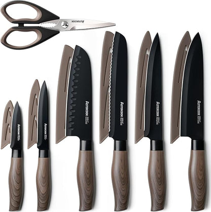 Astercook Knife Set, 13-Piece Kitchen Knives Set