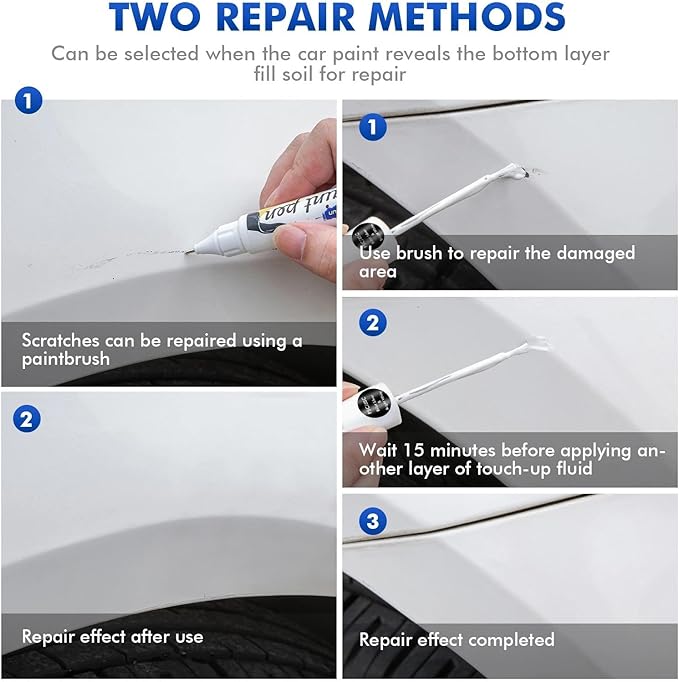 PBJ/MBJ Hydro Blue/Laser Blue Touch Up Paint Compatible with Dodge, DIY Car Paint Scratch Repair, Automotive Paints, Quick & Easy Fix Scratch Repair for 1500/2500/3500/4500/5500