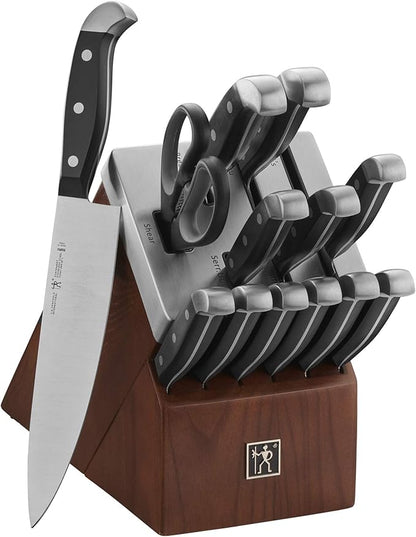 HENCKELS Statement Razor-Sharp 14-Piece Knife Set, German Engineered Knife