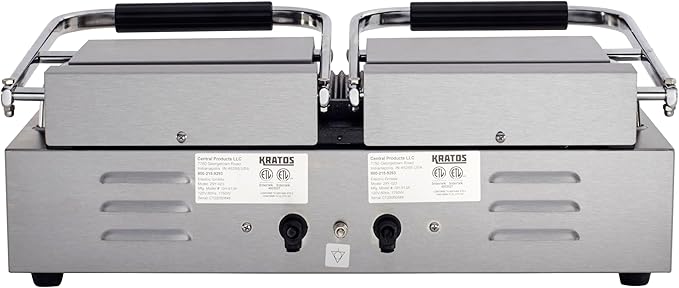 Kratos Commercial Electric Panini Sandwich Grill