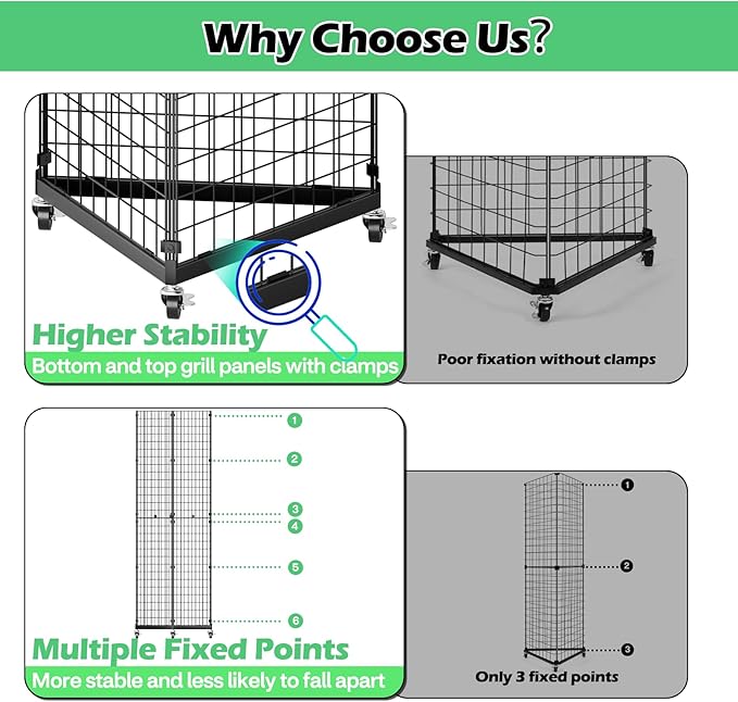 ztysn Grid Wall Panels Display Stand